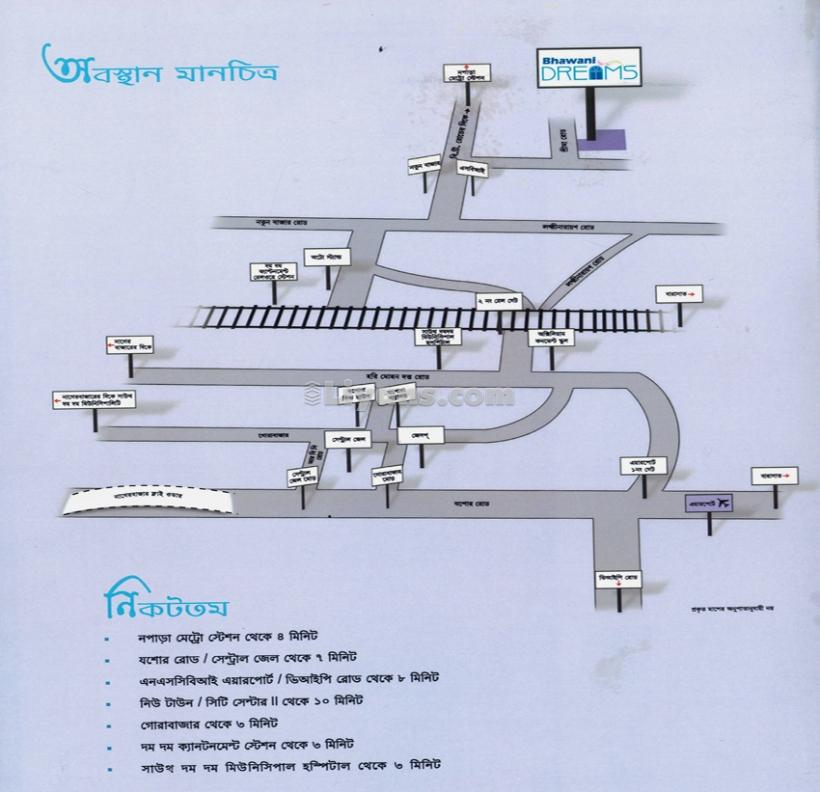 Location Map of Bhawani Dreams Phase Ii